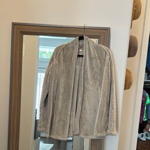 UGG Light Gray Fleece Jacket